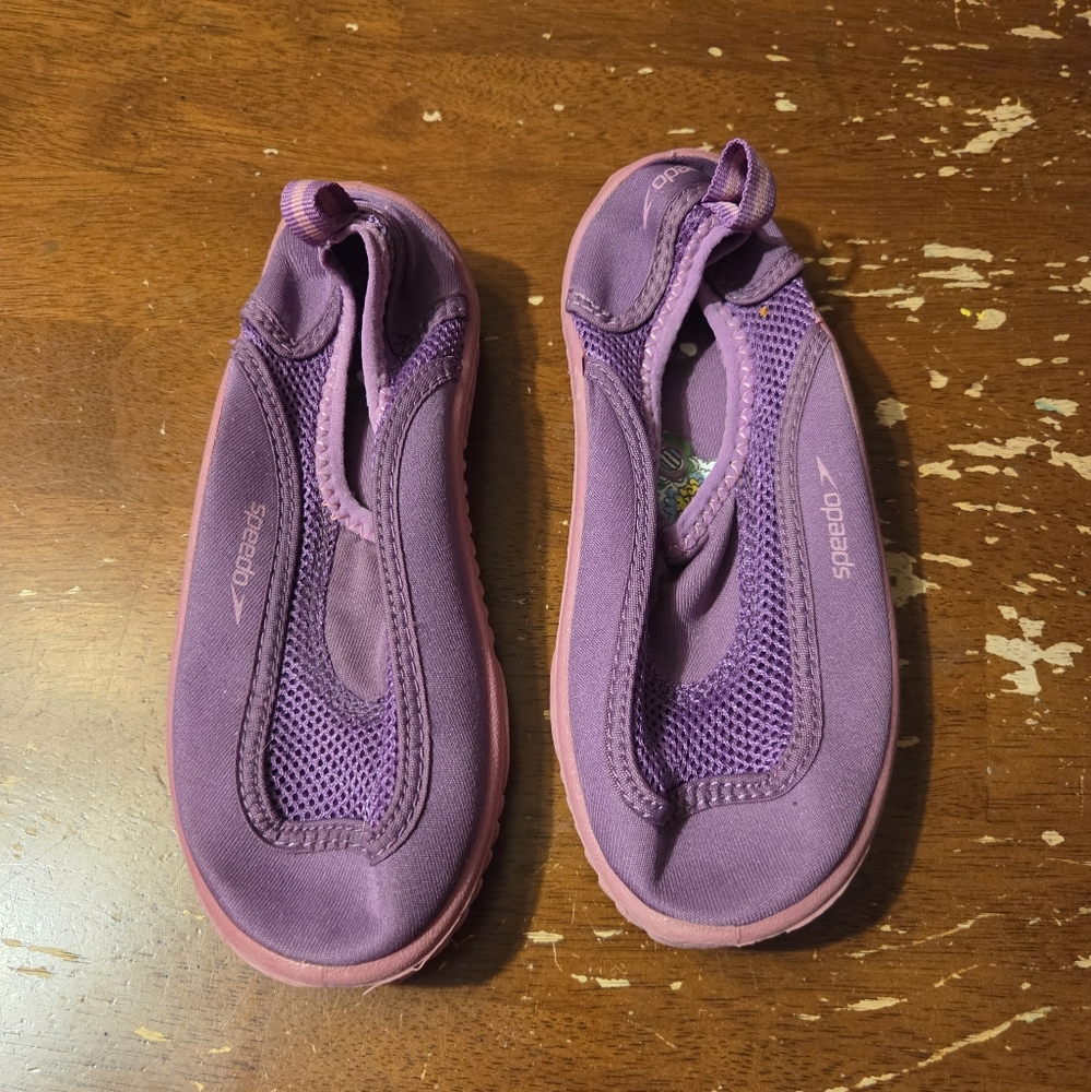 Speedo Kids Water Shoes in Vibrant Purple